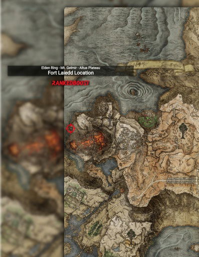 Elden Ring Fort Laiedd Guide Bosses Items Materials   Where To Find Fort Laiedd Map 